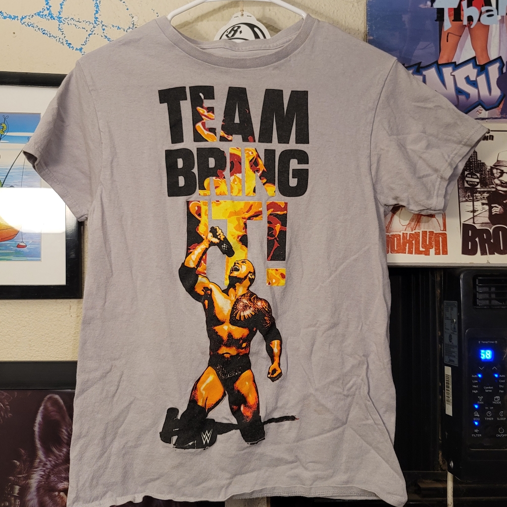 Wwe The Rock Wrestling T Shirt